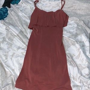 pink dress from forever 21/size small/never worn/$10